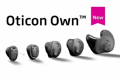 Oticon Own Suite of Hearing Aids